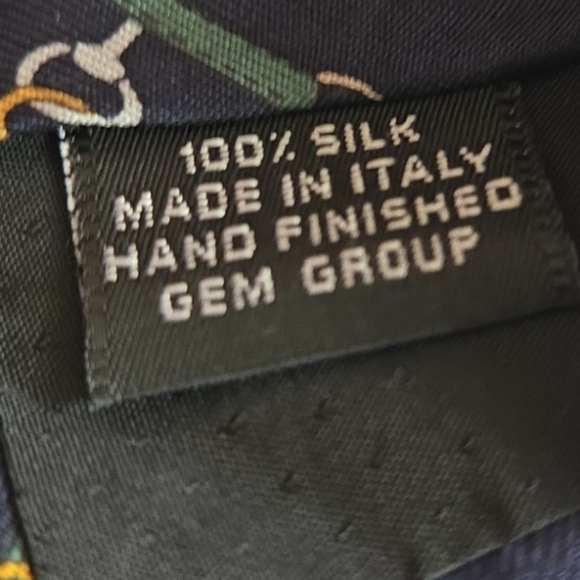 PAOLO GUCCI SILK TIE - Picture 6 of 7